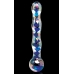 Icicles No 8 Clear Blue Glass Massager