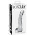 Icicles No 61 Glass Massager G-Spot Dildo Clear