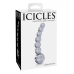 Icicles No 66 Glass Massager Clear Probe