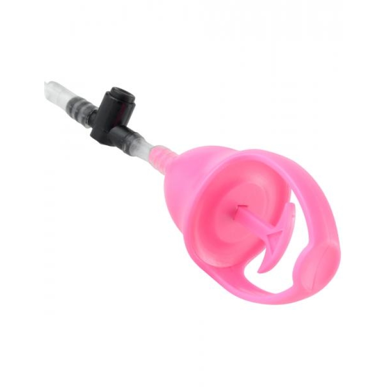 Vibrating Mini Pussy Pump Pink