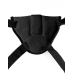 Vibrating Plush Harness Black O/S One Size Fits Most