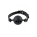 Fetish Fantasy Black Silicone Breathable Small Ball Gag O/S