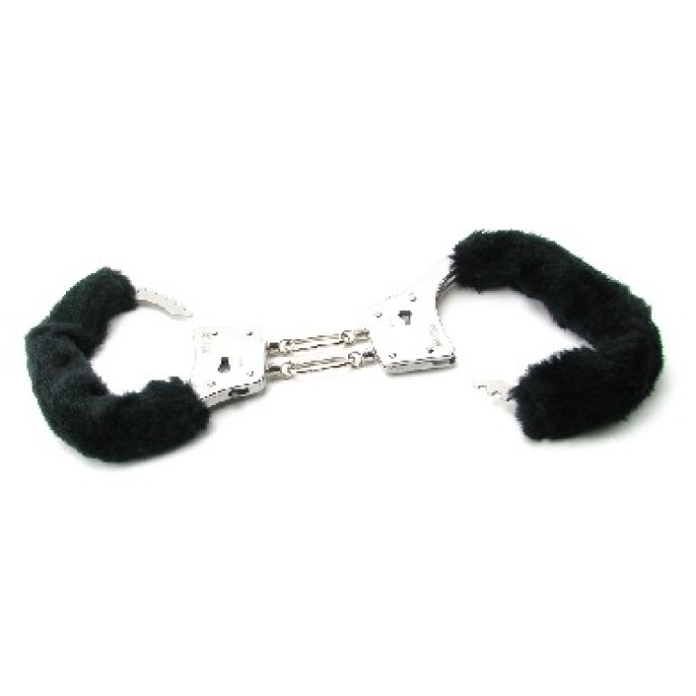 Beginner's Furry Cuffs - Black