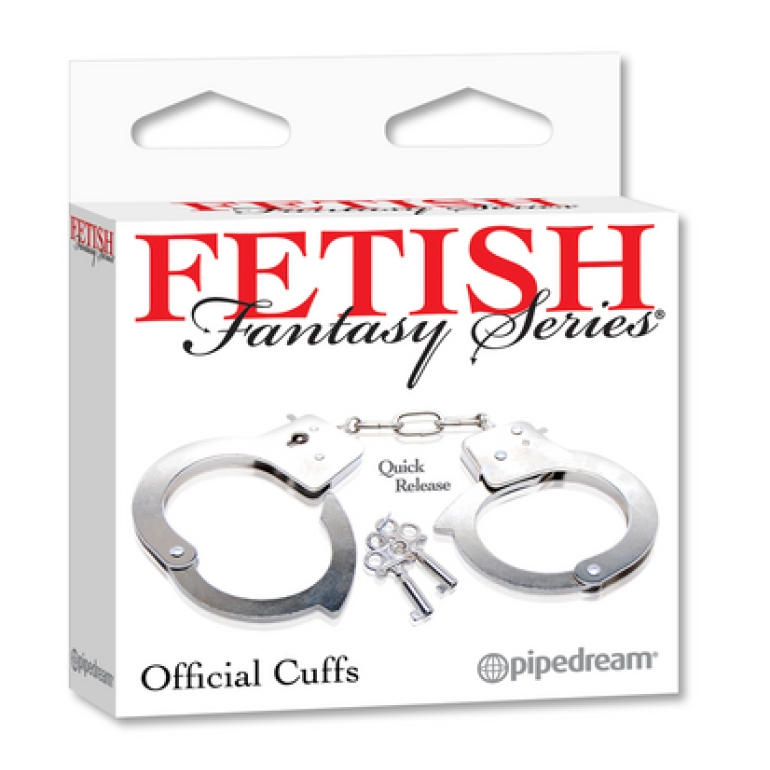 Fetish Fantasy Series Official Handcuffs Silver