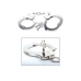 Fetish Fantasy Series Limited Edition Metal Handcuffs Silver