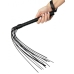 Deluxe Cat O Nine Whip Black