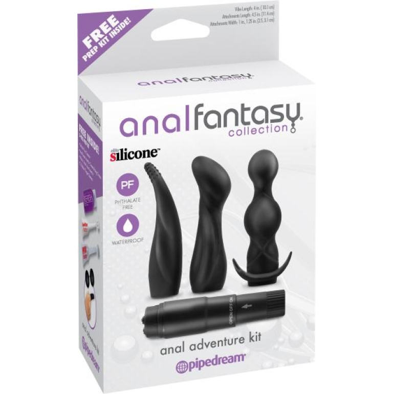 Anal Fantasy Anal Adventure Kit Black