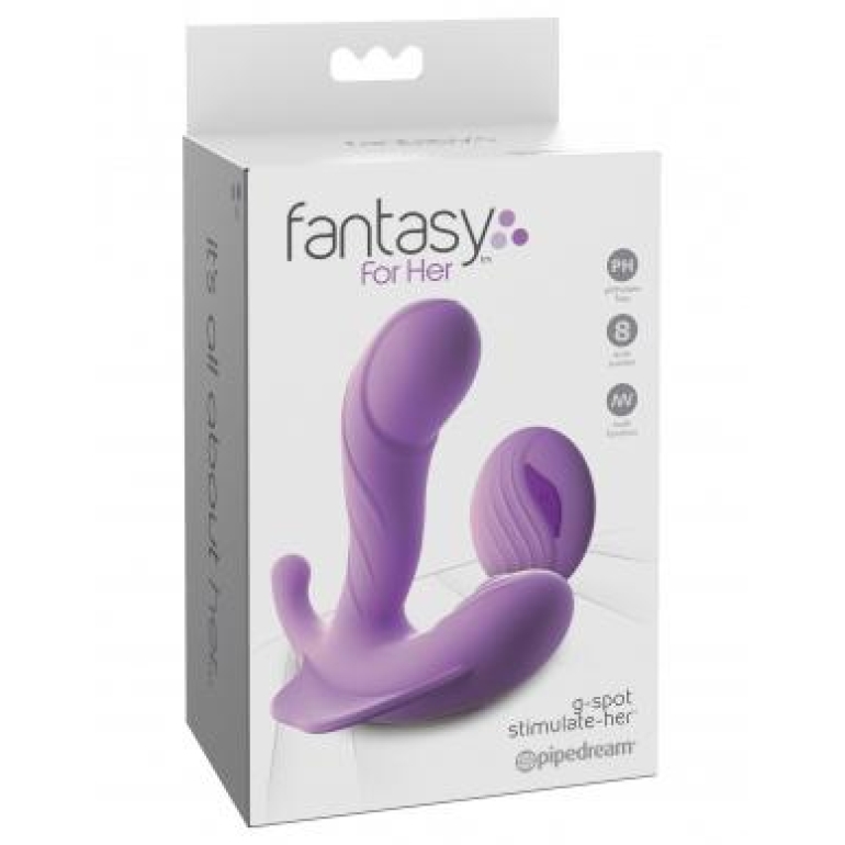 Fantasy For Her G-Spot Stimulate-Her Purple Vibrator