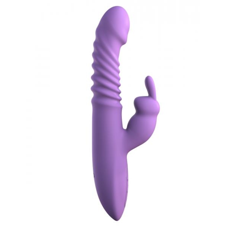 Fantasy For Her Ultimate Thrusting Rabbit Vibrator Purple