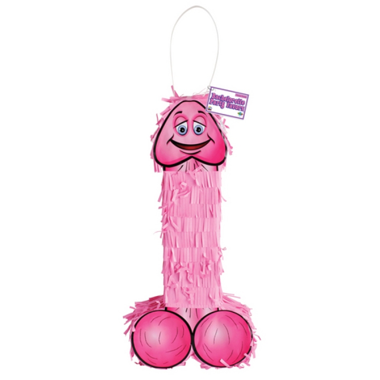 Bachelorette Party Favors Pecker Pinata Pink