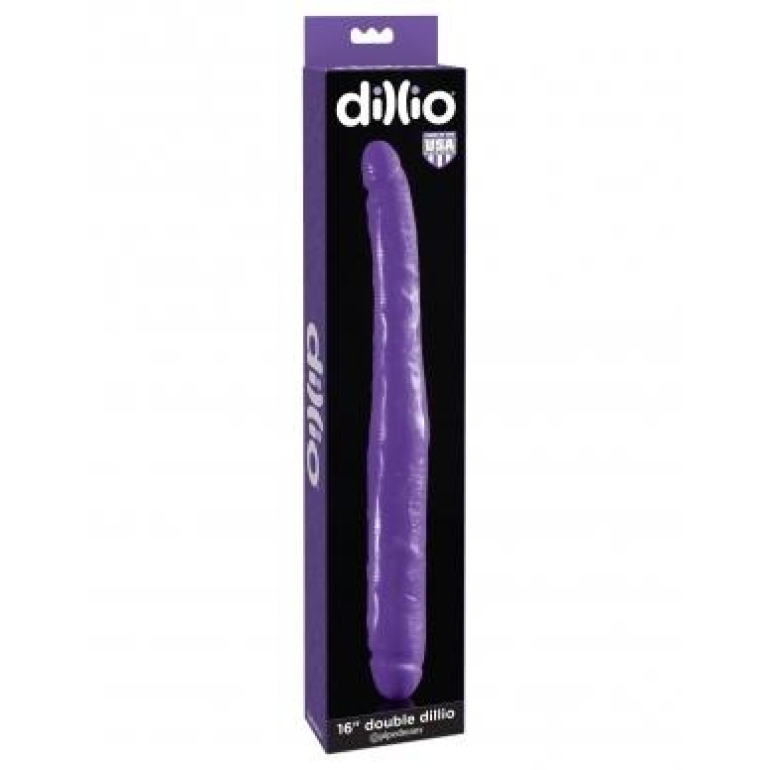 Dillio Purple 16 inches Double Dong