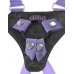 Dillio 7 inches Strap On Suspender Harness Set Purple One Size Fits Most