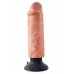 King Penis 6 inches Vibrating Dildo Beige