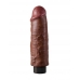 King Penis 6 inches Penis Brown Vibrating Dildo