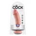 King Penis 8 Inches Dildo Beige