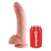 King Penis 9 Inches Penis Balls Beige