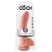 King Penis 9 Inches Penis Balls Beige