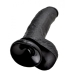 King Penis 9 Inches Penis Balls Black