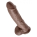 10 Inches Penis Balls - Brown