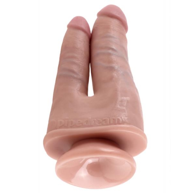 King Penis Double Penetrator Dildo Beige