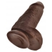King Penis Chubby 9 inches Brown Dildo
