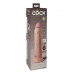 King Penis Elite 9 In Vibrating Dual Density Light