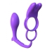 Fantasy C-Ringz Ass-Gasm Vibrating Rabbit Purple