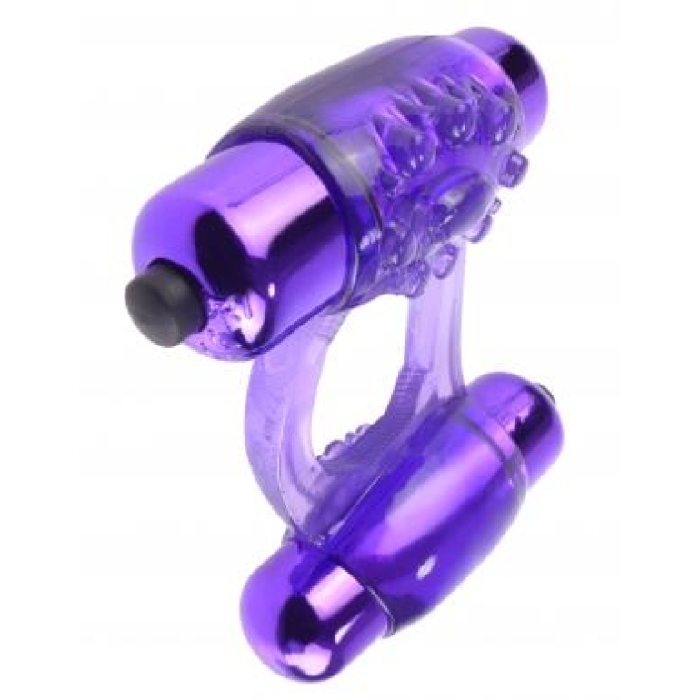 Fantasy C Ringz Duo Vibrating Super Ring Purple