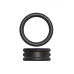 Fantasy C-Ringz Max Width Silicone Rings Black