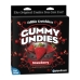Edible Male Gummy Undies Strawberry One Size Fits Most