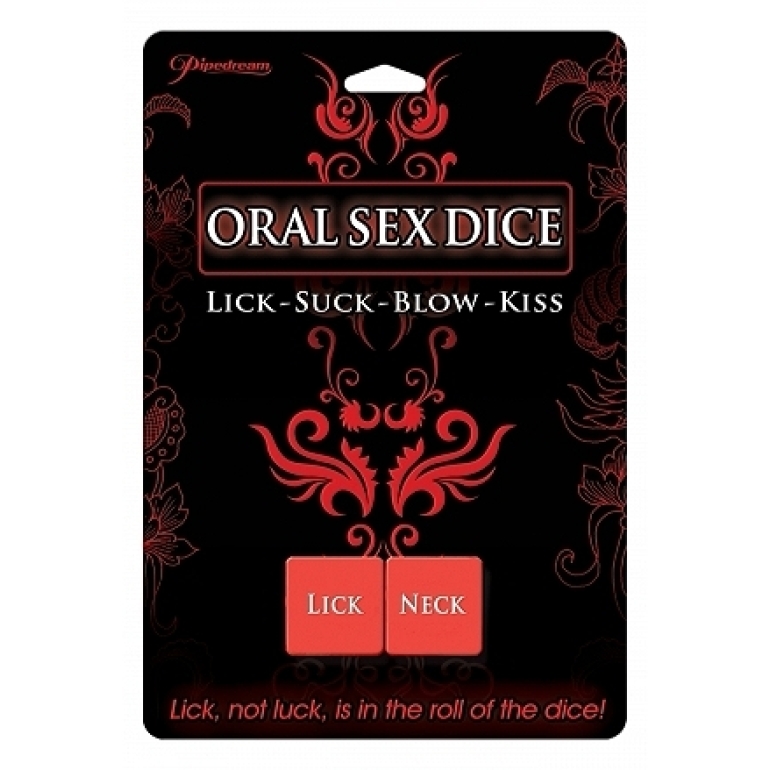 Oral Sex Dice Lick Suck Blow Kiss Red