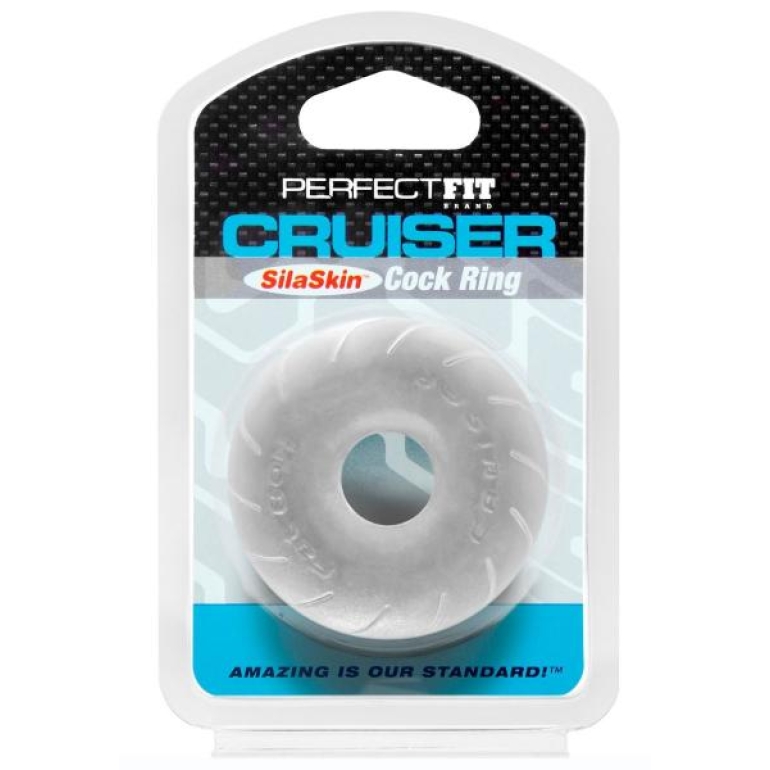 Perfect Fit Silaskin Cruiser Ring Clear