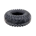 Ribbed Ring Black