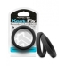 Perfect Fit Xact-Fit #20 2 Pack Penis Rings Black