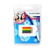 Gaysentials Lapel Pin Rainbow Flag Multi-Color