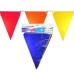 Gaysentials Rainbow Solid Pennants Decoration 12 feet Multi-Color