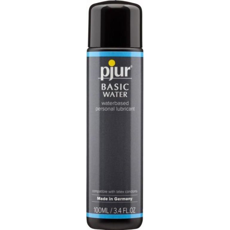 Pjur Basic Water Based Personal Lubricant 3.4oz Clear