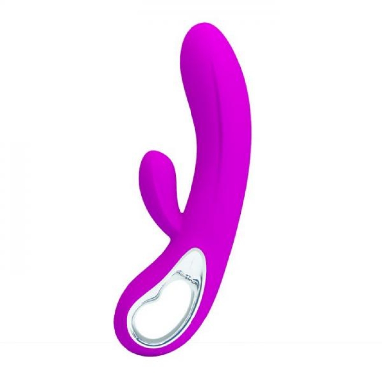 Pretty Love Rabbit Vibrator Silicone Purple