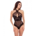 Midnight Halter Teddy Black S/m