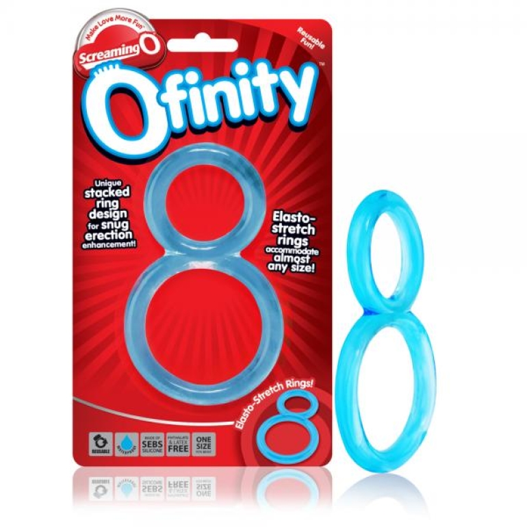 Ofinity Double Erection Ring - Blue