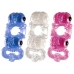 Tri O Triple Pleasure Ring Assorted Colors One Size Fits Most