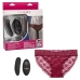 Remote Control Lace Panty Set L/xl Burgundy Red