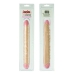 12 inch ivory veined double dildo Beige