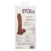 Dual Density Silicone Stud 5in Brown