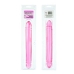 Translucence 12 inch smooth double dildo Pink