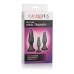 Silicone Anal Trainer Kit Black 3 Piece Set