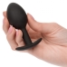 Weighted Silicone Plug Black