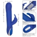 Jack Rabbit Rotating Beaded Rabbit Vibrator Blue