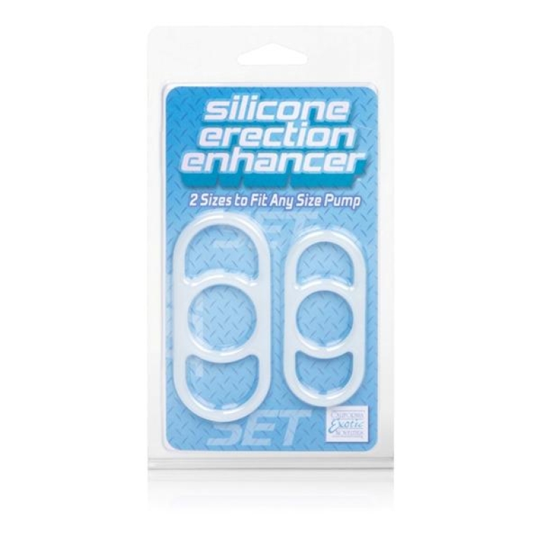 Erection Enhancer Set Silicone White