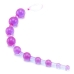 X 10 Beads Graduated Anal Beads 11 Inch - Purple